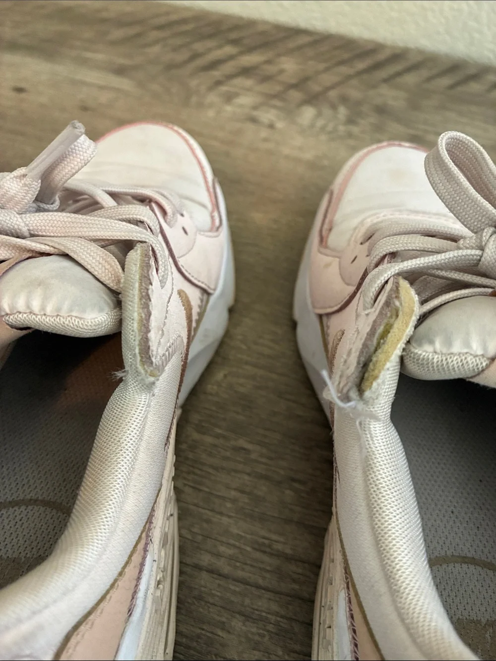 Nike Women’s Blush and Beige Air Max Low-Top Sneakers